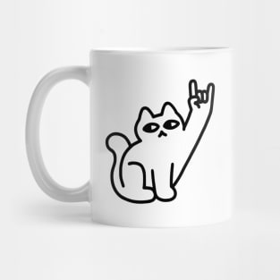 Cats Like Metal Mug